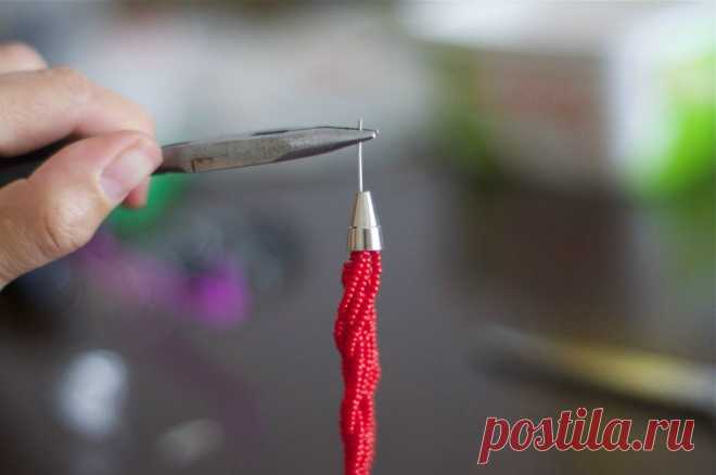 DIY Woven Bead Necklace: Le.Fanciulle