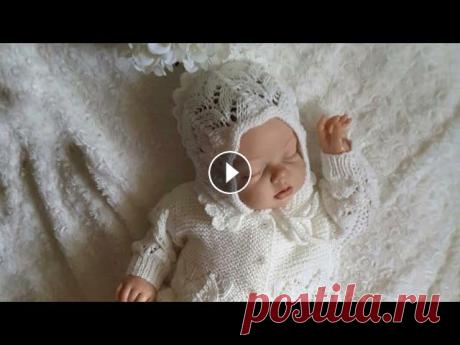 Чепчик для новорожденной малышки Нежный чепчик для самых очаровательных модниц...