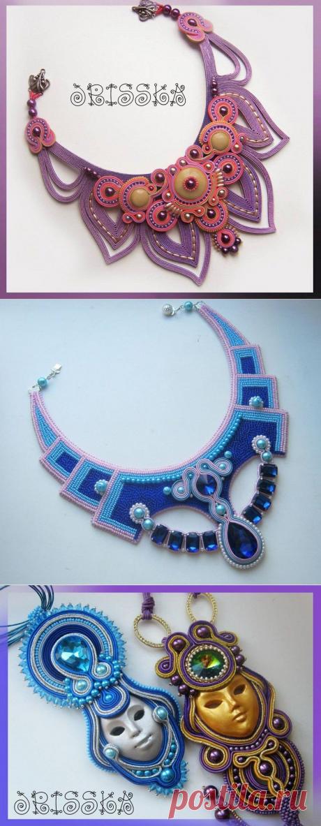 Сутажные украшения от Ирины Сидиной