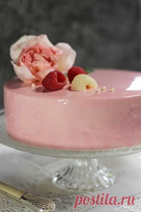 Himbeer-Lychee-Rosen Torte „Ispahan“ | MaLu's Köstlichkeiten