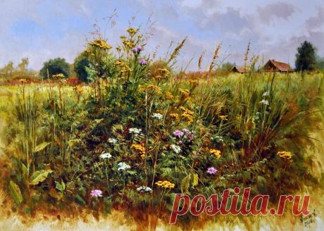 Луговые травы, Художник Алексей Аникин 
Деревенский букет

Десерт

Крылья-цветочки раскрыла

Маленькие солнца

Июльские октавы

Бархатное лето

Желанная гостья

Огонёк

Прикосновение

Солнце смотрит на луга

Удивительный цветок

Букет аром…