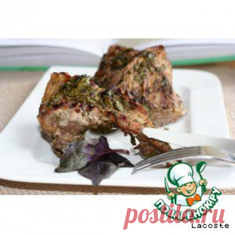 Баранья корейка с травами - кулинарный рецепт