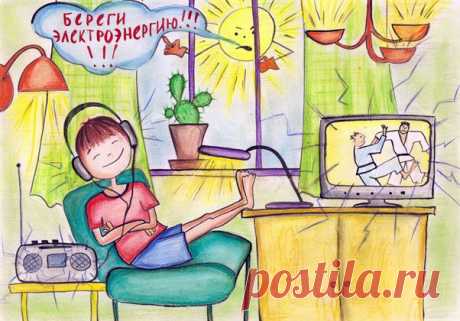 Потребление электроэнергии бытовыми приборами. Сводная таблица.