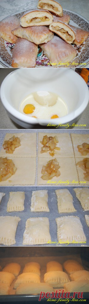 Творожные кармашки/Сайт с пошаговыми рецептами с фото для тех кто любит готовить