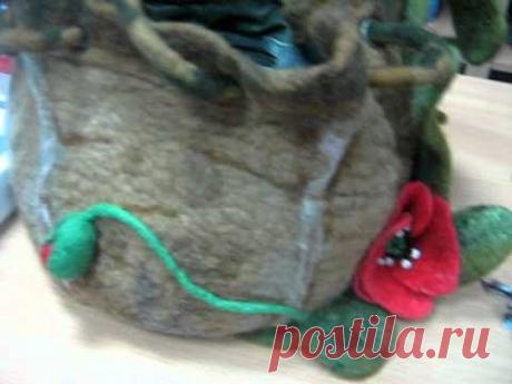 сумка из войлока