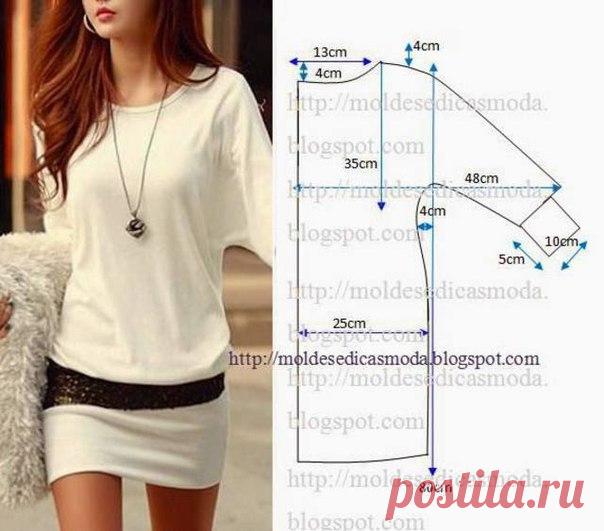 Летние туники. Выкройки (Шитье и крой) | Журнал Вдохновение Рукодельницы