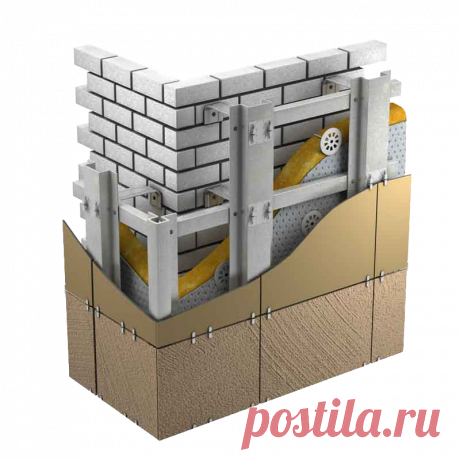 АКЦИЯ НА ПОДСИСТЕМУ ДЛЯ НАВЕСНОГО ВЕНТИЛИРУЕМОГО ФАСАДА