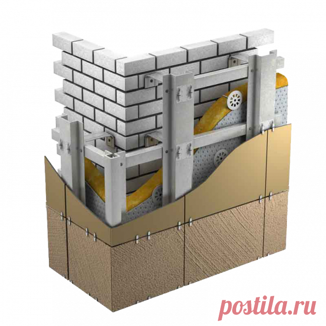 АКЦИЯ НА ПОДСИСТЕМУ ДЛЯ НАВЕСНОГО ВЕНТИЛИРУЕМОГО ФАСАДА