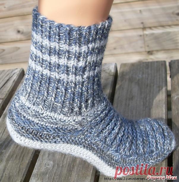 Меланжевые носки by Stepaszka