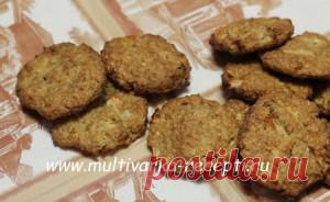 Диетическое печенье из овсяных хлопьев
