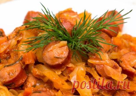 6 вариантов приготовления тушёной капусты — Вкусные рецепты