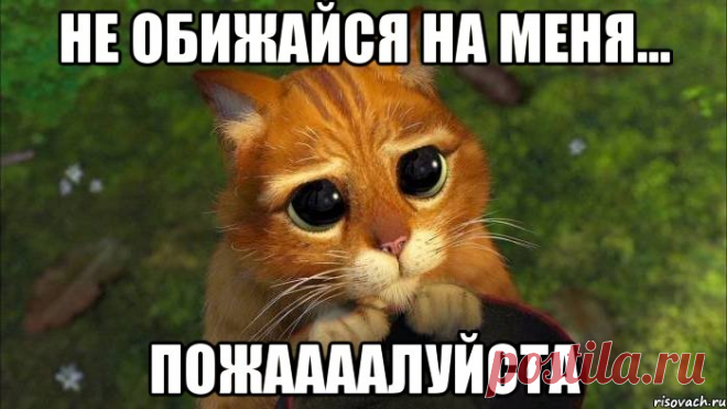 Прикольные картинки я обиделась