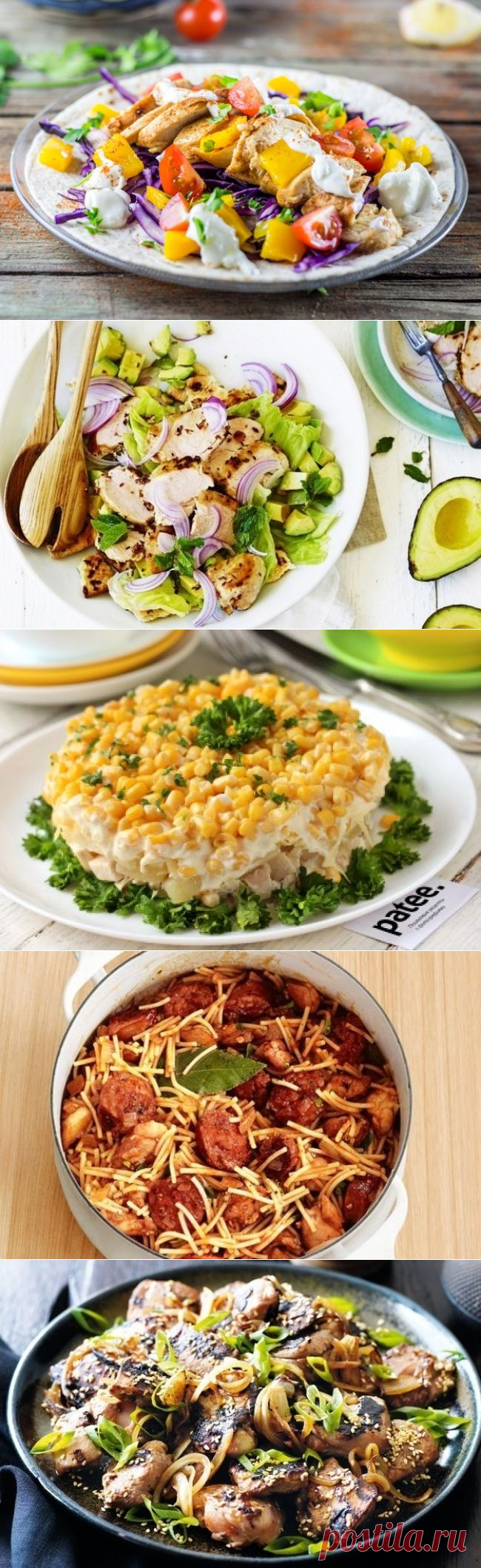 10 рецептов из курицы со всего мира