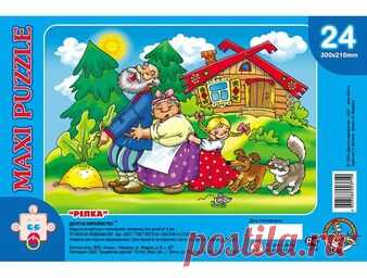 Мягкий пазл на 24 элемента «Репка»