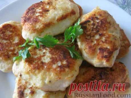 Рецепт: Классические куриные котлеты на RussianFood.com