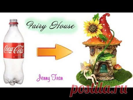 DIY Sunflower Fairy House