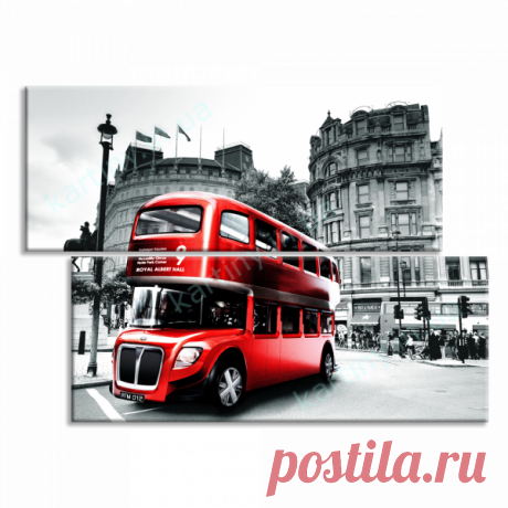 Модульная картина Автобус купить в Киеве, цена в Украине | Kartiny