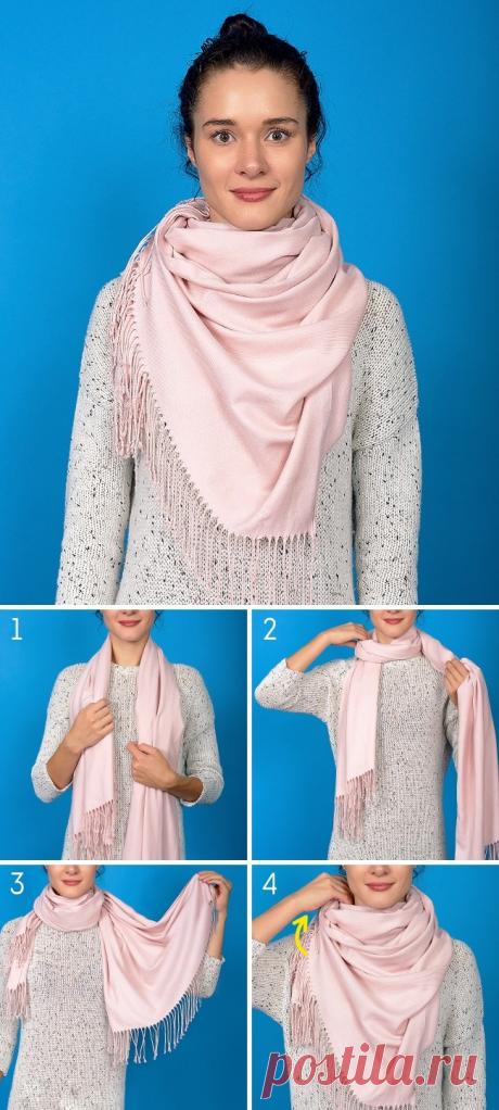 8 способов дополнить осенний образ с помощью шарфа