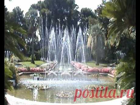 Jeux d'eau à la villa de Rothschild-Ephrussi.wmv