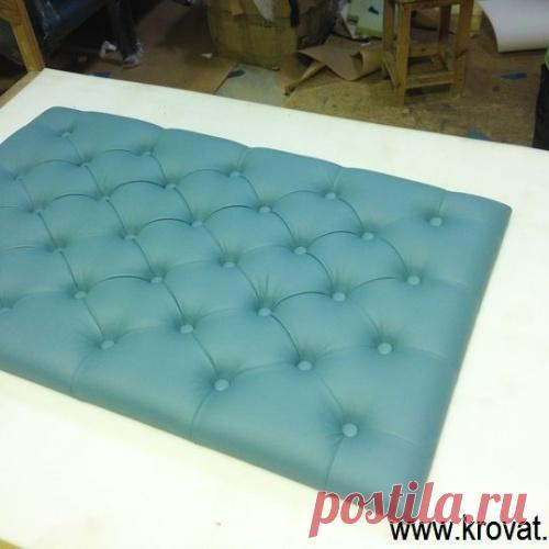 Изготовление мягких стеновых панелей