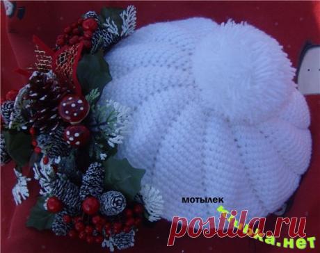 Мастер-класс по вязанию крючком берета