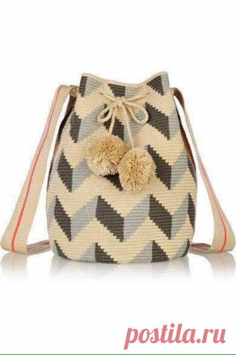 Modelos de bolsa de malha de crochê (3) - Canım Anne