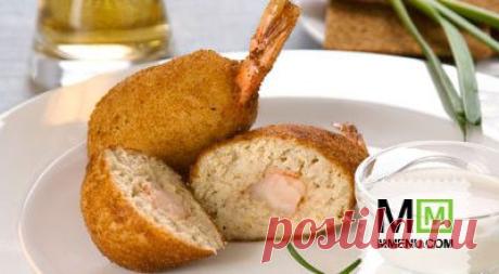 Зразы из рыбы с креветками - кулинарный рецепт. Миллион Меню