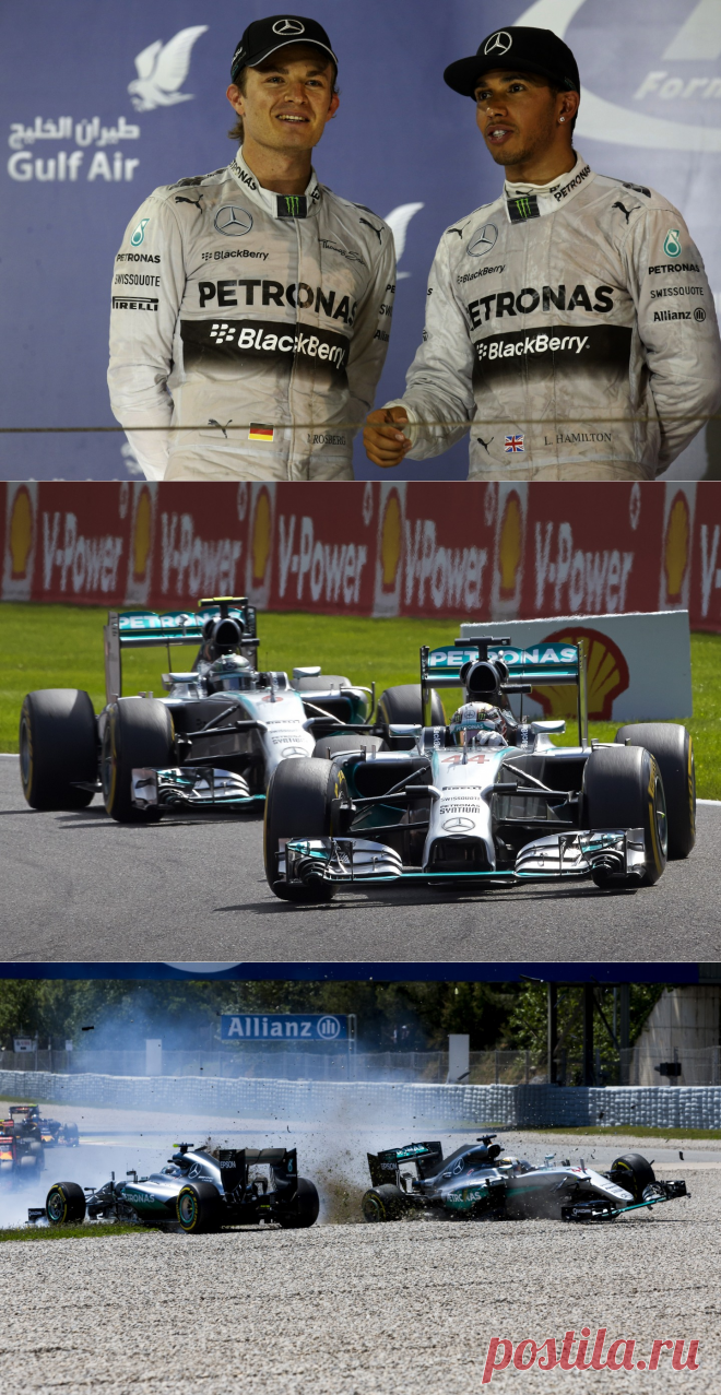 Росберг и Хэмилтон. Историческое сражение в картинках | Autosport.com.ru