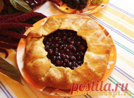 Галета с виноградом - пошаговый рецепт приготовления с фото