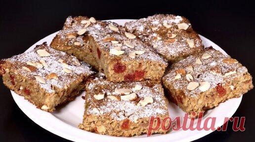 Ароматное и мягкое Овсяное печенье без сахара, без масла и муки. | Великолепные десерты | Дзен