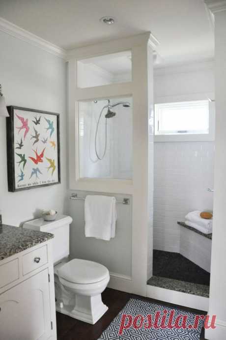walk in shower designs for small bathrooms - Поиск в Google