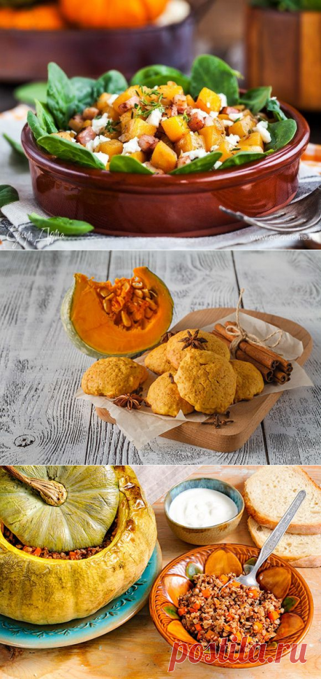 Рецепты вкусных и полезных блюд из тыквы от сайта «Едим Дома»