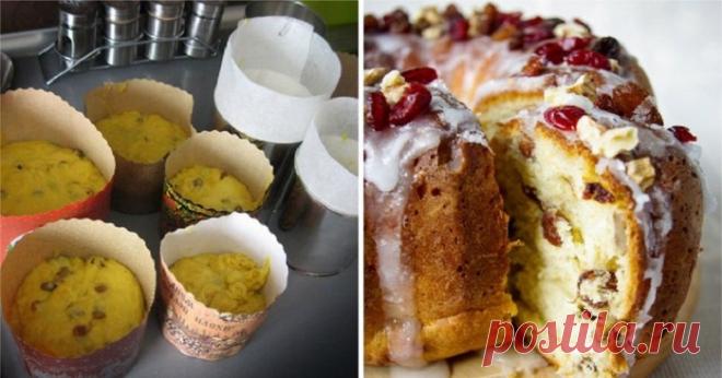 Польский традиционный кулич