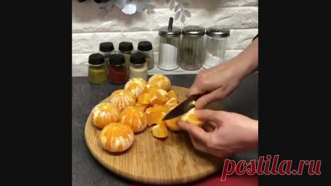 Потрясающе вкусный сок из моркови и клементинок!