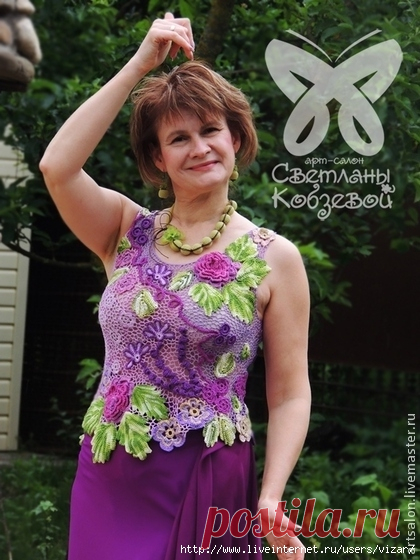 Топ "Сиреневое счастье"