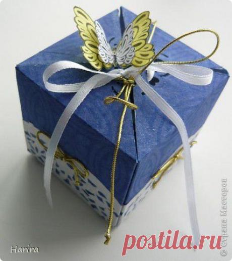 «Ленивые» коробочки (без линейки и клея) | Страна Мастеров