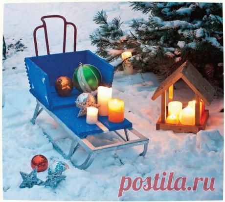 Рождество на даче - уютный праздник. Много фото Рождества на даче