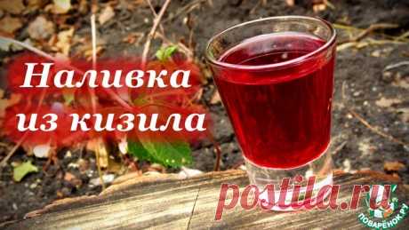 Наливка из кизила, неповторимый аромат и вкус Кулинарный рецепт