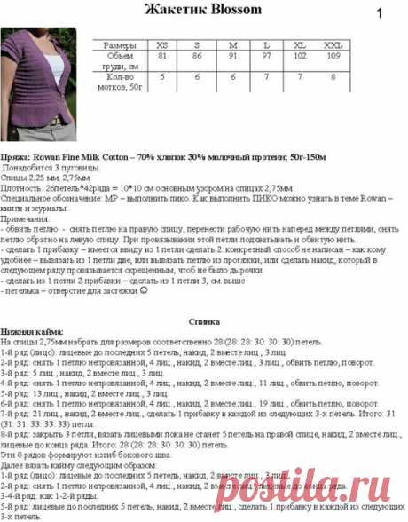 Жакет спицами от Kim Hargreaves перевод. | Вязание для всей семьи