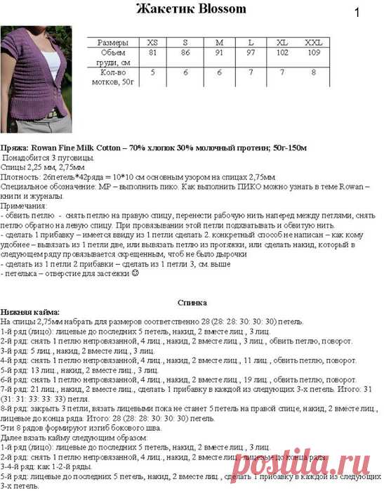 Жакет спицами от Kim Hargreaves перевод. | Вязание для всей семьи