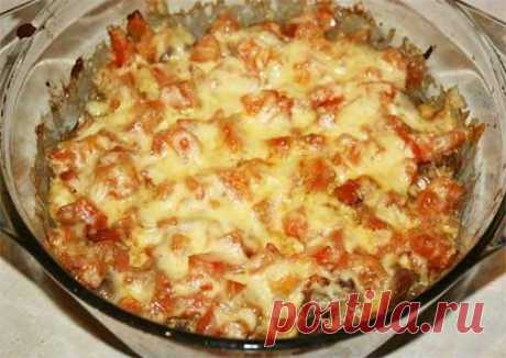 Запеканка из куриной печени