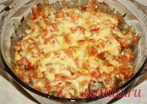Запеканка из куриной печени