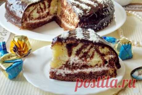 Готовим сами дома торт зебра рецепт простой