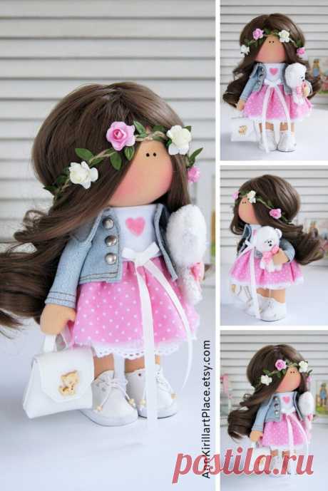 Tilda Doll Handmade Interior Decoration Doll Girl Birthday | Etsy