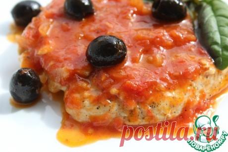 Куриная грудка &quot;Как пицца&quot; - кулинарный рецепт