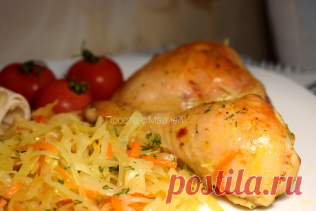 "Бархатная" капуста с курицей в рукаве: вкусное блюдо без лишней посуды | Рекомендательная система Пульс Mail.ru