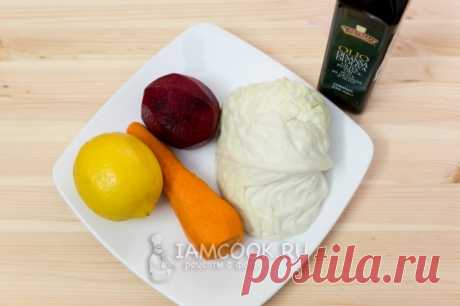 Овощной салат «Щётка» — рецепт с фото пошагово