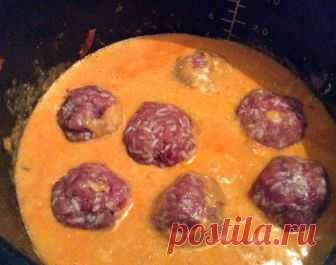 Тефтели диетические с подливой