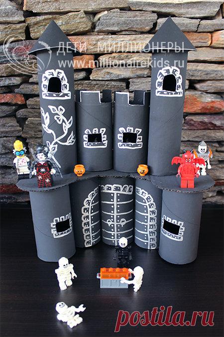 Мастер класс — детская поделка на Хэллоуин 