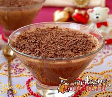 Сливочно-шоколадный мусс фото рецепт приготовления